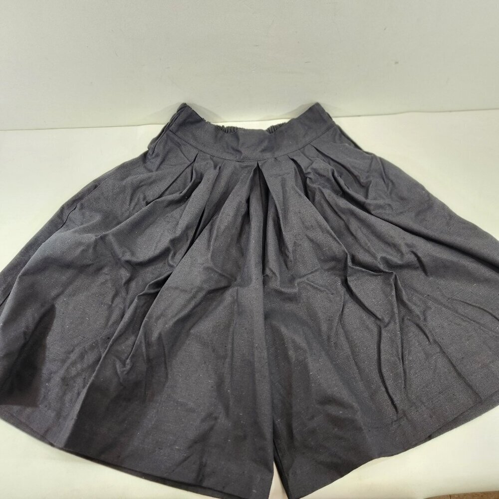Vintage Two Roads Wide Leg Pantaloon Shorts Size 5 Cotton Black Canada